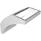 Ekena Millwork 6-in. W x 8-in. D x 8-in. H Thorton Architectural Grade PVC Knee Brace BRCP06X08X08THR - alternate 4
